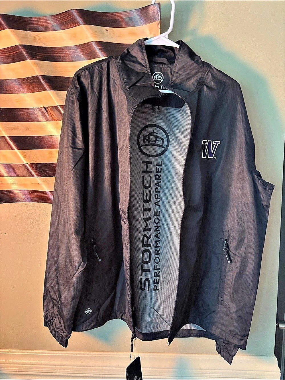 Stormtech Washington Men's Black Jacket NWT